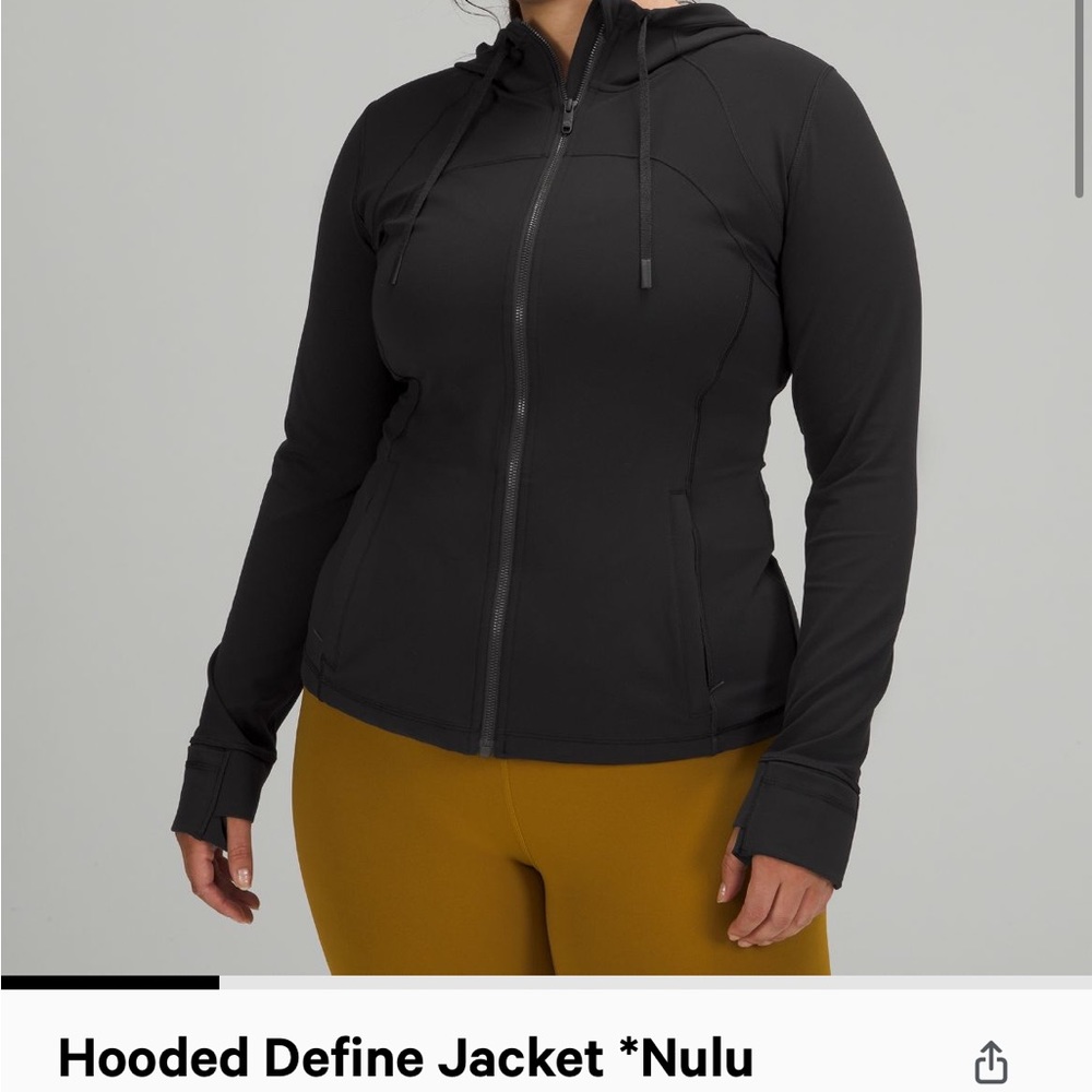 Lululemon Hooded Define Jacket
